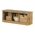 thumbnail image 2 of South Shore Toza, Entryway Bench, Nordik Oak, 2 of 9