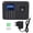 Black, variant on Suodoka 2.4 Inch TFT LCD Biometric Fingerprint Time Clock Attendance Machine, Offline/Online USB Employee Punch Recorder, Compact Design for Office and Factory, Black