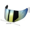 thumbnail image 7 of Visor Motorcycle Wind Helmet Lens Visor Full Face Replacement For K3SV K5 Moto Helmet, 7 of 7