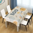 thumbnail image 3 of Yayeee Tablecloths for Rectangular Tables 54 x 72 inch Party Table Cover, Halloween Cute Pumpkins, 3 of 6