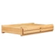 thumbnail image 5 of Caja de almacenamiento de suministros de arte con divisor extraíble, multifuncional, portátil, de madera 2 cajones, 5 of 9