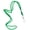Green, variant on Id Purple Lanyards Safety Badge Lanyard 36" With Swivel Hook 100 Pack
