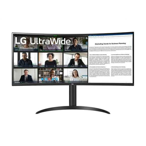 LG 34BR55QC-B 34 in. UltraWide QHD Curved VA Monitor