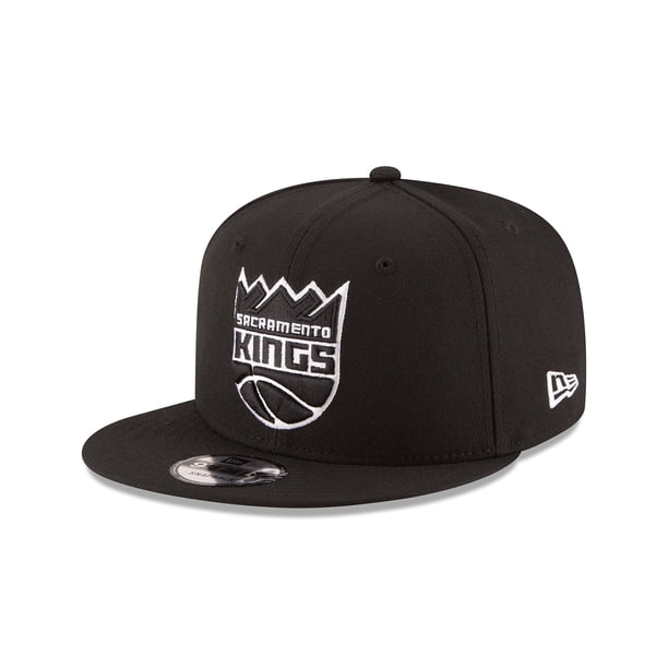NBA Sacramento Kings Gorra 9Fifty Snapback para Hombre, Talla única, Negro