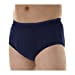 thumbnail image 3 of 3-Pack Men's Maximum Absorbency Washable Reusable Bladder Control Briefs Navy 4X (Waist 50-54), 3 of 12