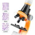 thumbnail image 4 of Beginner Microscope Kit - 8.7 x 4.7 x 3.1in, 100X-1200X Magnification with LED & Specimen Tools for Science Education(White), 4 of 4