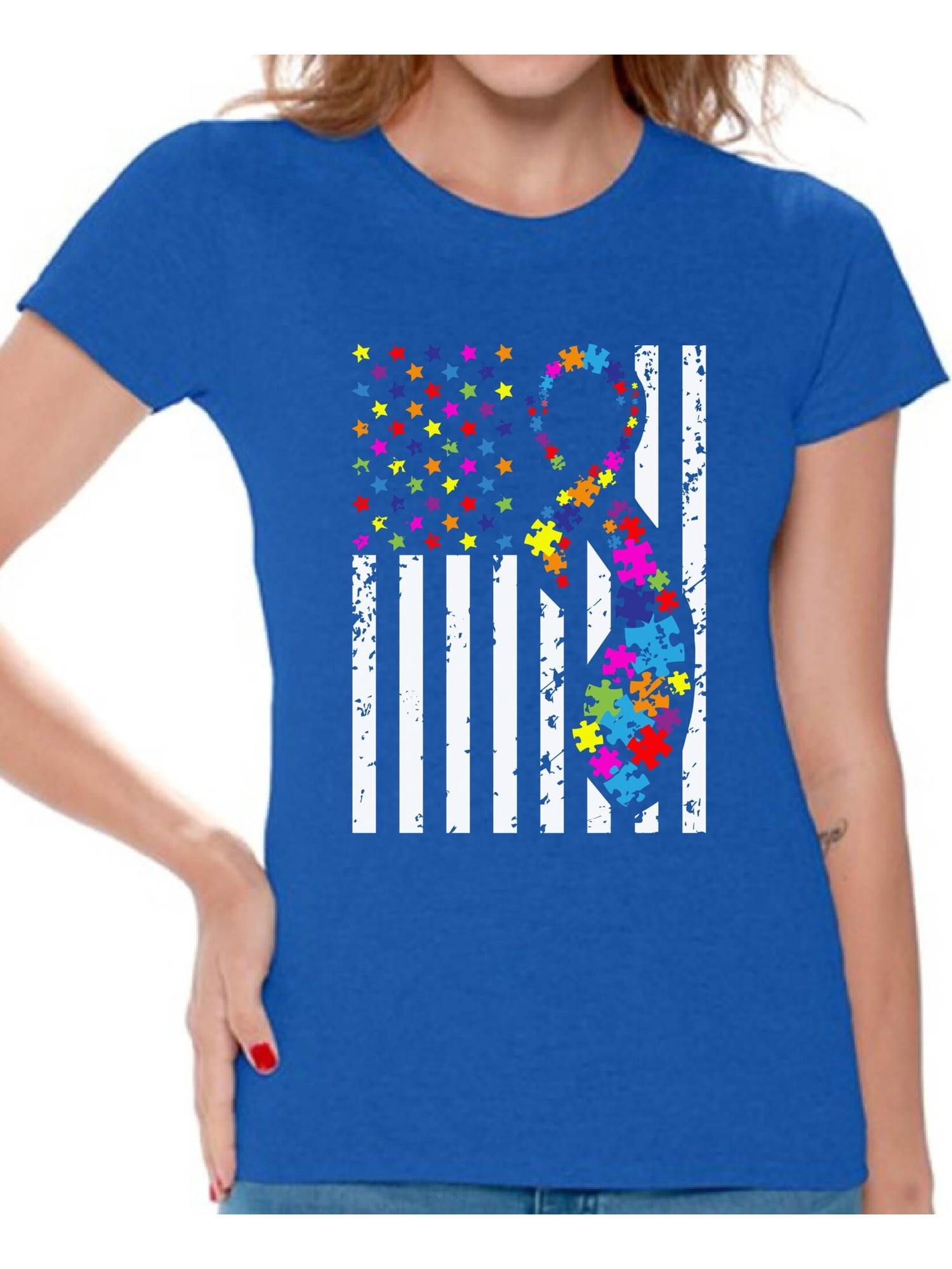 Autism flag shirt Clearance