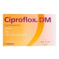 thumbnail image 2 of Ciproflox Ciprofloxacino 1 mg 7 tabletas liberación prolongada, 2 of 3