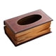 thumbnail image 3 of Wdftyju Caja de pañuelos con forma de libro de madera Retro caja de almacenamiento de soporte de papel de servilleta rectangular Wdftyju 2gc7pm7sw2kq8px3D01, 3 of 5
