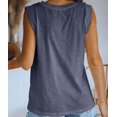 thumbnail image 4 of Sherrylily Summer Women Sleeveless Tank Top Loose Fit Casual Crew Neck T Shirts, 4 of 5