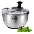 thumbnail image 1 of Lavadora de verduras SveBake SveBake de acero inoxidable para ensaladas, 4 litros, 1 of 9