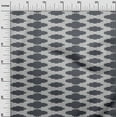 thumbnail image 2 of oneOone Cotton Silk Fabric Plus Sign Kasuri Print Fabric BTY 42 Inch Wide, 2 of 4