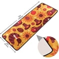 thumbnail image 2 of Coolnut Thanksgiving Sunflower Runner Rug 72x24inch,Non-Slip Anti Fatigue Comfort Floor Mats Kitchen Long Rugs for Bedroom Living Room Bathroom Hallways Entrywa53, 2 of 7