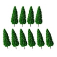 thumbnail image 1 of segolike 10Pcs Model Green Trees Diorama Scenery Pretend Play Toy Sculpture Green Trees, 1 of 9