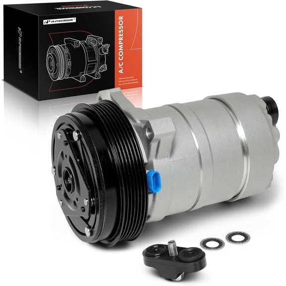A-Premium A/C Compressor with Clutch Compatible with Buick Regal Century Electra LeSabre, Oldsmobile Delta 88 Toronado Pontiac Bonneville