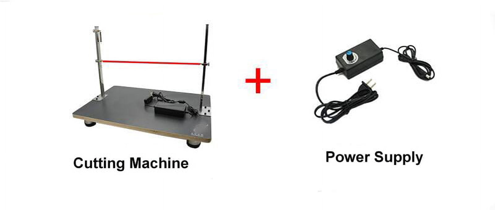 INTBUYING Wire Foam Cutter Transverse Foam Cutting Table Foam Slitting Machine 110V