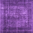 thumbnail image 1 of Ahgly Company Indoor Square Abstract Purple Contemporary Area Rugs, 4' Square, 1 of 4