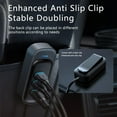 thumbnail image 6 of ABS Car Charger with 6 Ports, Fast Charging, Front & Rear Expansion for Drivers and Passengers, 6 of 7