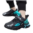 thumbnail image 3 of NOEGOEU Boys Slip On Shoes for Kids Waterproof Sneakers Lightweight Non Slip Sole Walking Running (Blue,29), 3 of 8