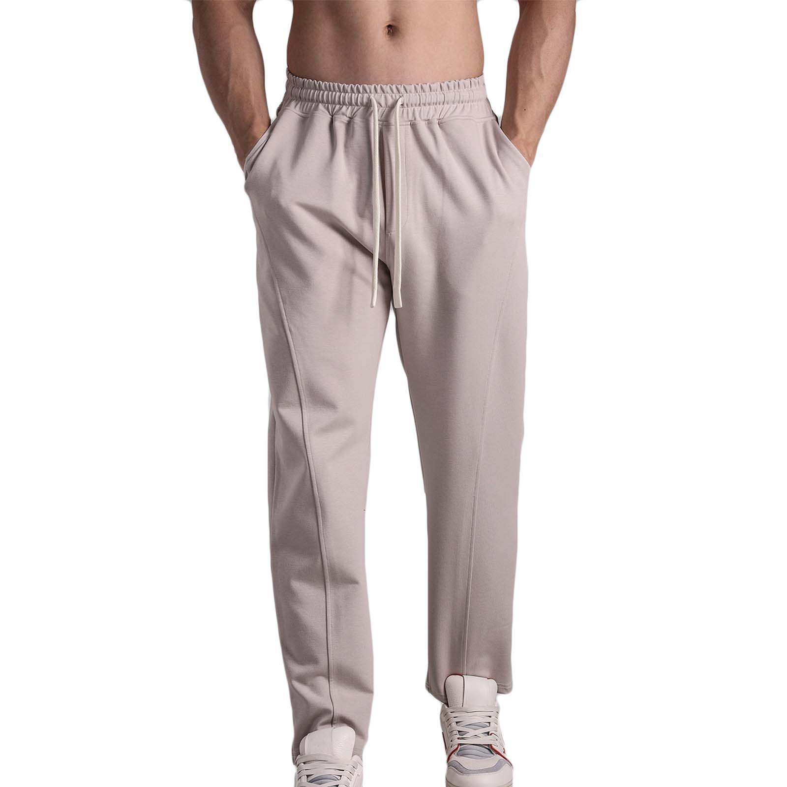 Pantalon De Jogging Homme – Taille élastique, Coupe Décontractée – Pour Sport, Loisirs Ou Travail