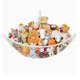 thumbnail image 3 of Red de animales de peluche Esquina Artículos de almacenamiento decorativo Esquina colgante Estante de almacenamiento, 3 of 7