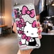 thumbnail image 1 of Funda de teléfono de Hello Kitty Cat para Samsung Galaxy A32, A13, A11, A72, A73, A52, A51, A21s, A41, A31, A71, A22, A12, A23, A33, A53, funda de TPU suave Fivean LED, 1 of 2