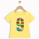 thumbnail image 3 of Camiseta de algodón para niños, camiseta con estampado digital de bloques de construcción para cumpleaños, ropa bonita para niños con nombre personalizado, camisetas blancas, 3 of 5
