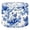 Color 4, variant on Linen Drum Lampshades Blue Floral Delicate Leaves Elegant Blooming Flowers 13"x13"x10" Light Shade for Table Lamps Floor Lamp Shades Lampshade Replacement Assembly Required