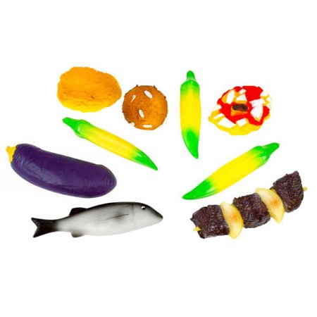 Life-Size Pretend Play African Food - 9 Pieces