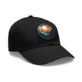 thumbnail image 2 of Mountain Logo Dad Hat Strap Back Circle Round Patch Adjustable Retro Colors, 2 of 7