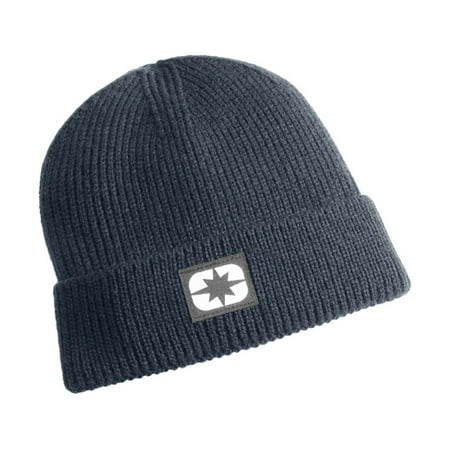 Polaris Mens Staple Beanie Warm Cozy Comfortable Stretch Fabric Cuffed Winter Hat - Navy 2833117