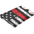thumbnail image 6 of Baseball Throw Blanket Super Soft Warm Flannel Blanket Baseball Gifts Blanket Applicable All Season for Bed Couch Living Room(80"x60"), 6 of 6