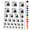 Black, variant on Toilet Paper and Poop Best Friends Forever Friendship Love Water Resistant Temporary Tattoo Set Fake Body Art Collection - Purple