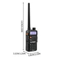 thumbnail image 2 of Walkie-talkie inalámbrico de mano de alta potencia UV-5R Walkie-talkie inalámbrico de alta potencia para exteriores Walkie-talkie, 2 of 2