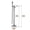 Chrome, variant on Brushed Nickel Freestanding Bathtub Faucet, Floor Mount Tub Filler,Standing Tub Faucet,Single Handle Brass Tap with Handheld Shower and Swivel Mixer Spout