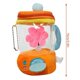 thumbnail image 5 of Carrot Juicer Plush Toy, Fun Rotating Drawstring Plush Toy, Interactive Carrot Juicer for Kids, Soft Plush Toy for Children Birthday Gift, 5 of 5