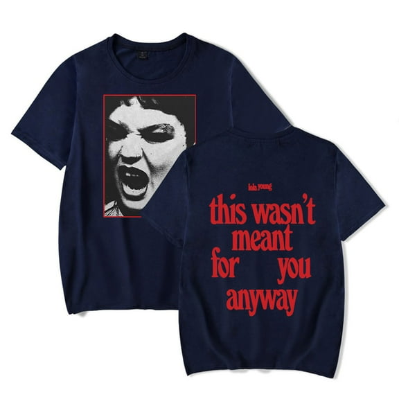 Lola Young Tour 2025 Tshirt Crewneck Short Sleeve Tshirt Men/Women Concert Tops