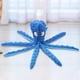 thumbnail image 4 of 8 Patas Pulpo Mascota Juguete Peluche Perro Suave Chirriante (azul), 4 of 7