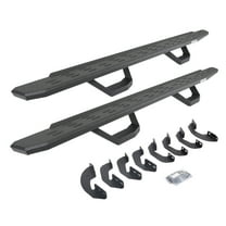 Go Rhino 6964158020T RB30 Running Boards with Brackets, 2 Pairs Drop Steps Kit - Double Cab For Toyota 07-21 Tundra (Extended Cab Pickup)