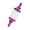 Purple, variant on Universal Motorcycle Fuel Filter - High Aluminum Glass Fuel Cleaner For Motorbike, Scooter, ATV, Dirt Bike - Multiple Colors Available