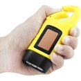thumbnail image 2 of Solar Flashlight, Solar Powered Led Torch & Hand Crank Rechargeable Flashlight For Outdoor Activities Travel Emergency Lamp, 2 of 4