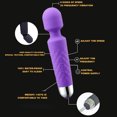thumbnail image 2 of Ygjytge Impermeable Super Mute Mini Vibrating Rod Handhold Sex Toys Para Mujer Púrpura Ygjytge Para estrenar, 2 of 9