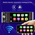 thumbnail image 3 of 5.5 inch SIngle Din Car Radio Stereo Carplay Android Auto full touch IPS screen, 3 of 17