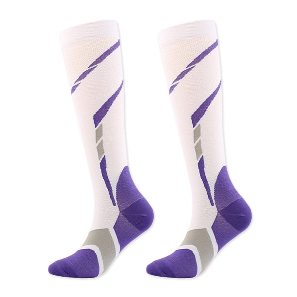 Calcetines de compresión de tubo deportivo - Calcetines elásticos para correr al aire libre - Calcetines de presión de protección de piernas Zhivalor BST3016270-3