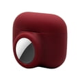 thumbnail image 2 of Injueey Funda protectora 2 en 1 para auriculares, resistente al agua, a prueba de caídas, portátil, funda protectora para auriculares Electrónica Vino rojo, 2 of 6
