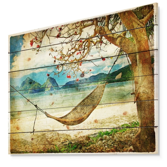 Design Art - Tropical Sleeping Swing