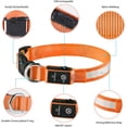 thumbnail image 4 of 4 collares luminosos recargables e impermeables para perros, collar de seguridad LED intermitente con correa ajustable para perros pequeños/medianos/grandes (naranja, rojo, azul, verde), 4 of 5