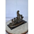 thumbnail image 4 of Nifao Pre School-Gathering in Vineyard Grapes Bronze Statue – Outdoor Garden Decor Sculpture, 19"L x 8"W x 14"H, 4 of 12