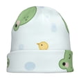 thumbnail image 7 of Xecao Kawaii Frogs Print Beanie Knitted Hat for Men Women, Winter Fashion Knit Cuffed Caps Unisex, 7 of 7