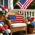 thumbnail image 6 of Antqov 4th of July Throw Pillow Covers 12x20" Patriotic Red White & Blue Stars Pillow Covers Independence Day Soft Cushion Case for Outdoor Home Sofa Couch Bedroom Living Room Decorations, 6 of 6